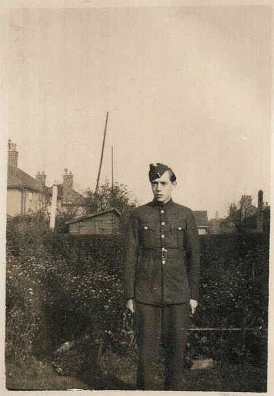 John Whitmore as a cadet - use magnifier for larger picture